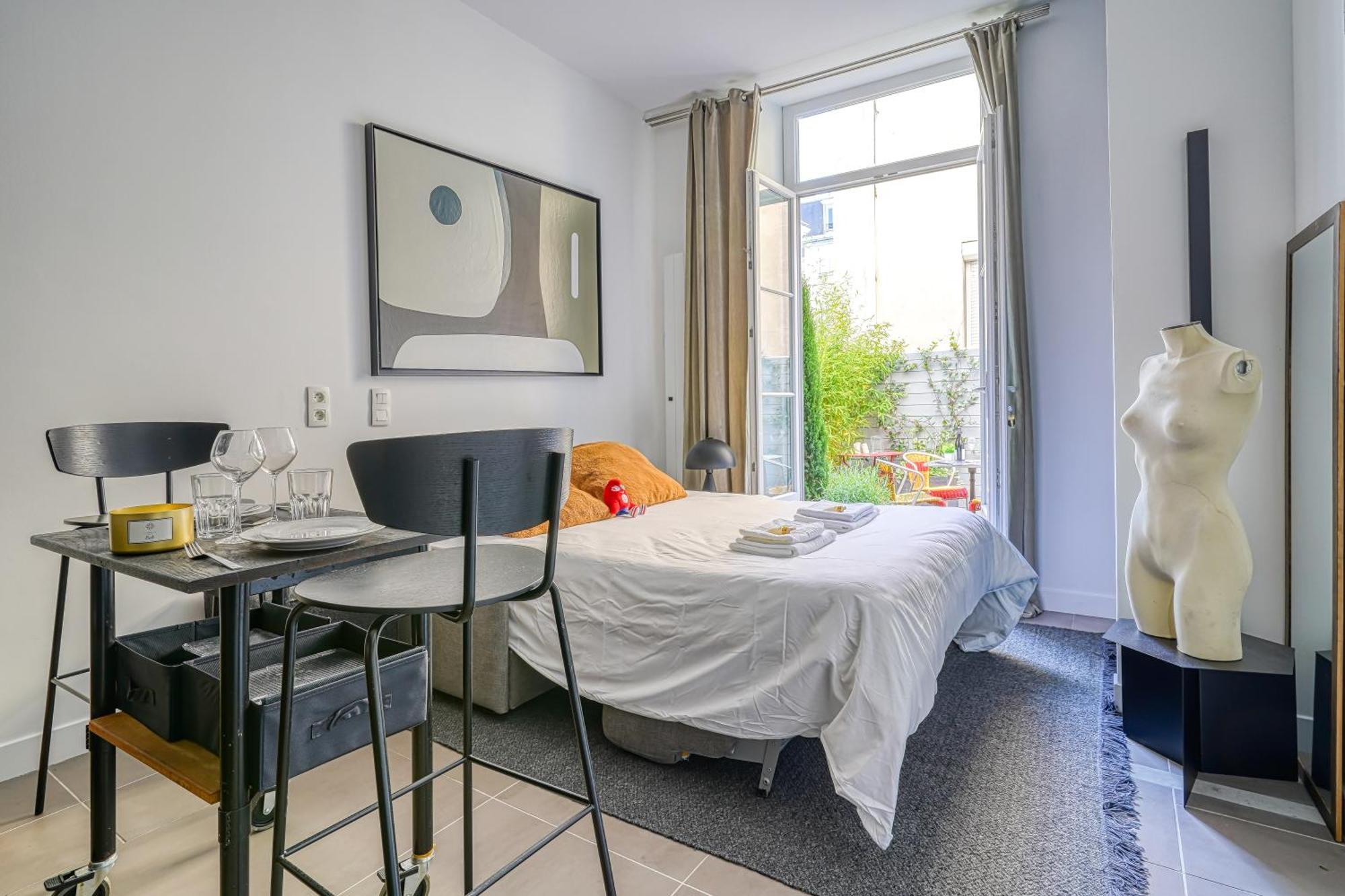 Apartamento Amazing Private Terrasse-Sentier París Exterior foto